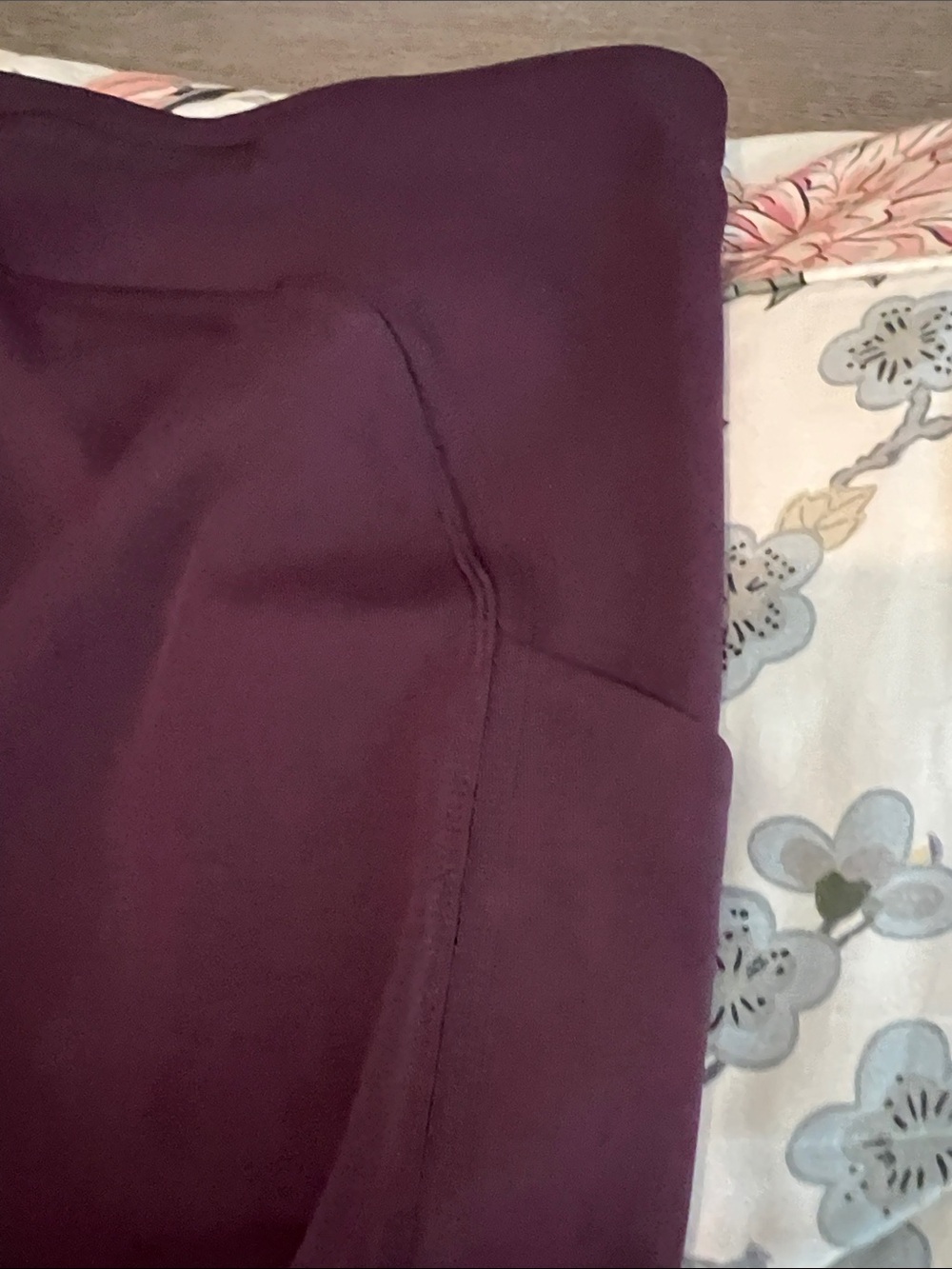 lululemon athletica Deep Burgundy Athletic Leggings with Side Pockets - Picture 11 of 14